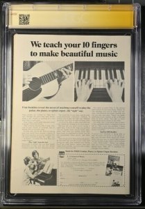 Rampaging Hulk #1 1977 Marvel Comics CGC 8.5 SS Signed Lou Ferrigno White Pages