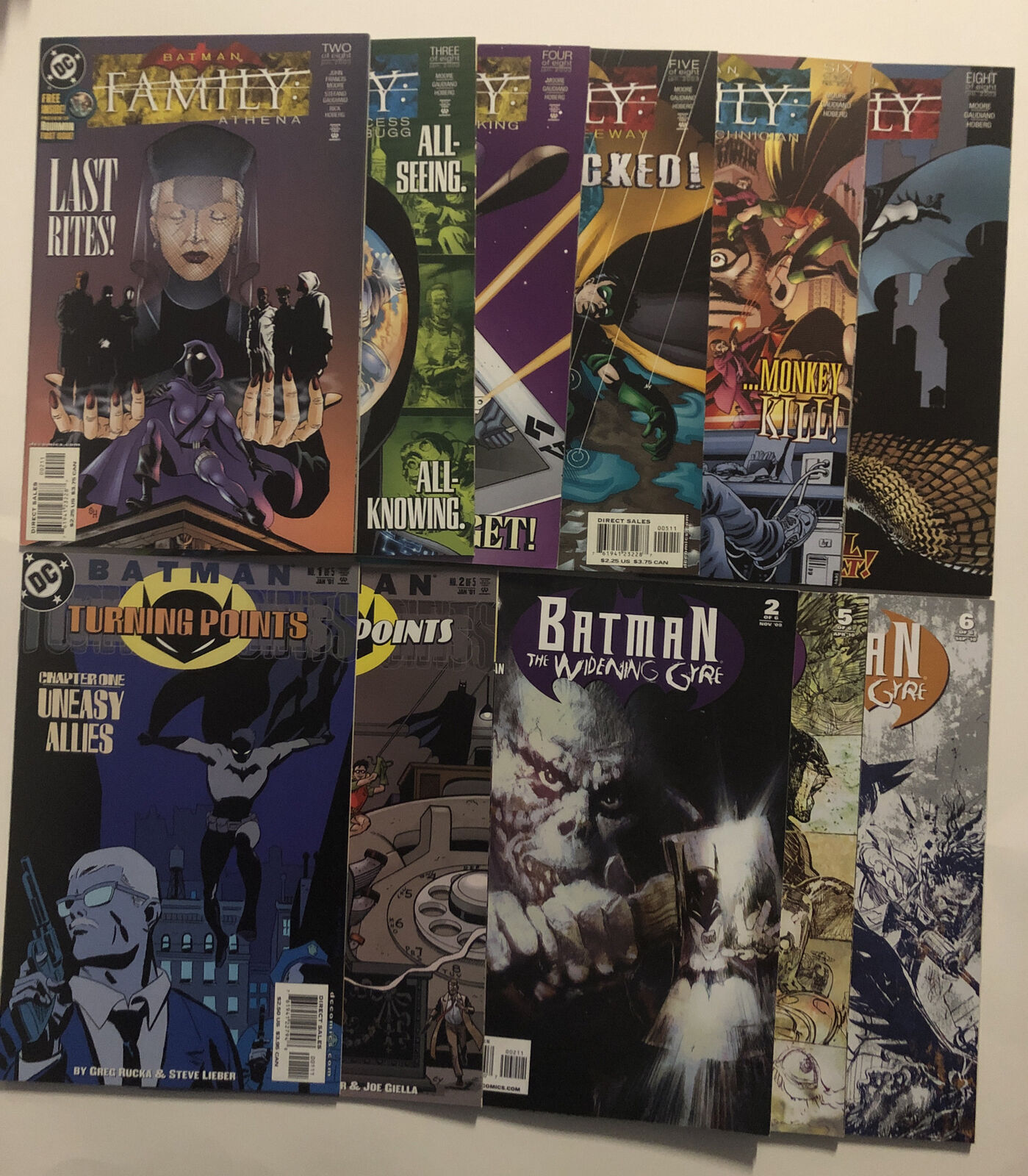 11 Comics) Batman Turning Points 1 2 + Batman Family 2-6 8 Widening Gyre 2  5 6 | Comic Books - Modern Age, DC Comics, Batman / HipComic