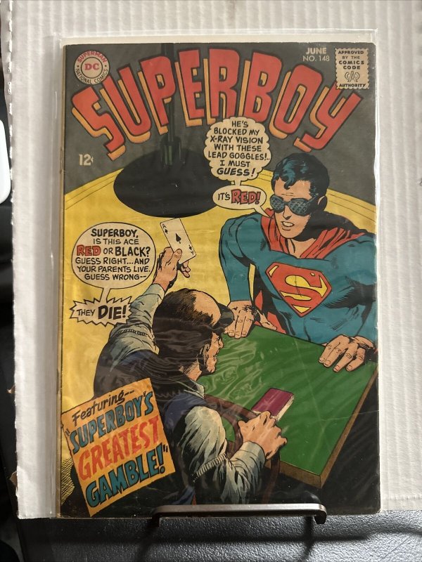 Superboy #148-June, 1968-DC Comics-Legion Appearance