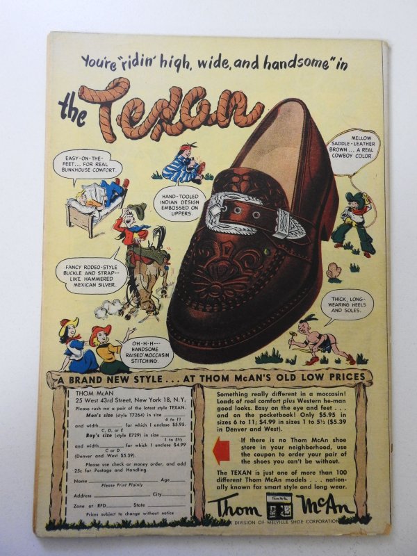 The Adventures of Alan Ladd #2 (1950) GD+ Condition cover detached