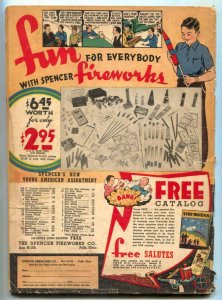 Famous Funnies #59 1939- Buck Rogers- Fireworks ad