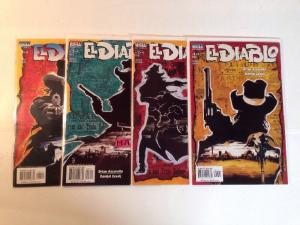 El Diablo 1-4 Complete Near Mint Lot Set Run Azzarello 