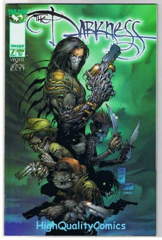 DARKNESS #5 6 7 8, NM-, Garth Ennis, Marc Silvestri, 1996, 4 issues in all