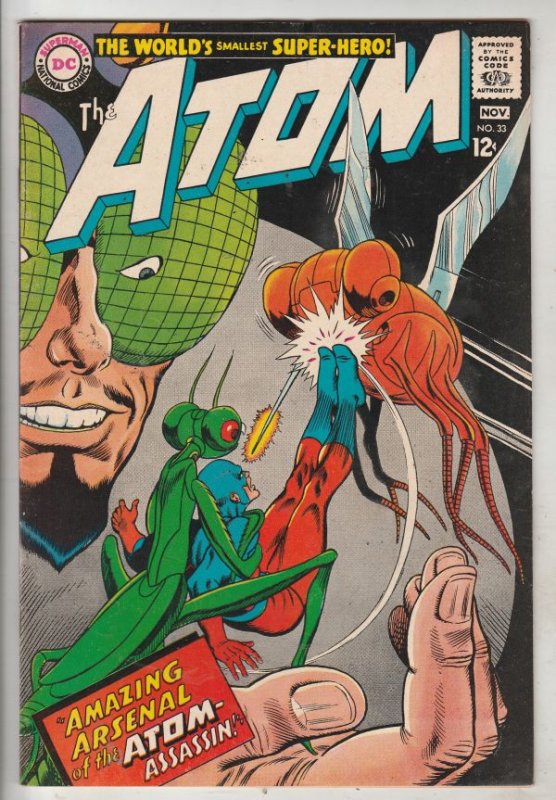 Atom, The #33 (Nov-67) VF/NM High-Grade The Atom