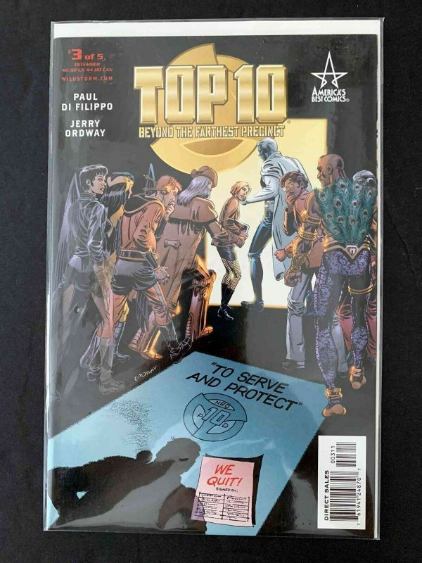 Top Ten  Beyond The Fathers Precinct Full Set #,1,2,3,4,5 #  Dc/Wildstorm Comics