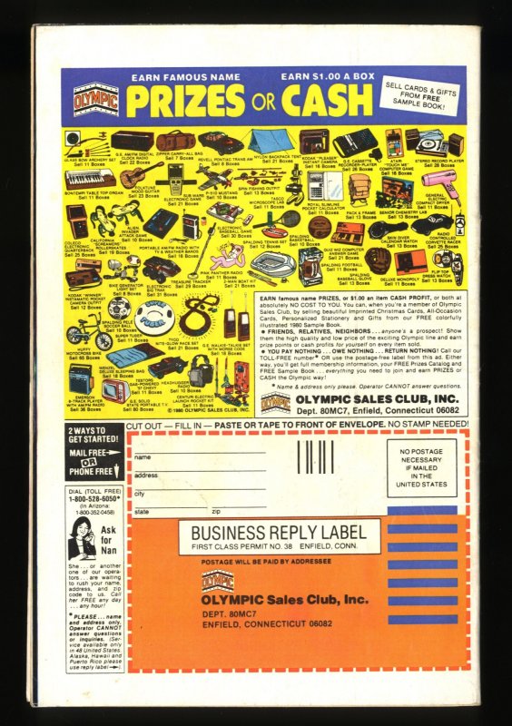 X-Men #138 VG+ 4.5 Newsstand Variant