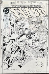 Flash 68  Original Art Cover by Greg LaRocque 1992