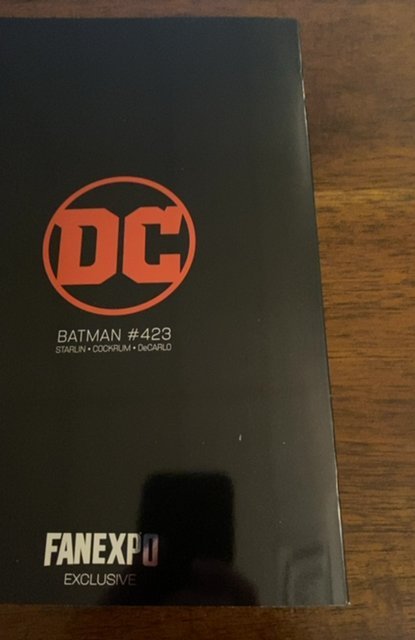 Batman #423 (2023) fanexpo foil exclusive mcfarlane
