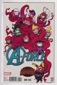 A-Force #1 Young Cover (2015) She-Hulk [Key Issue]