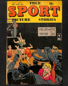True Sport Picture Stories #12 VG+ 4.5