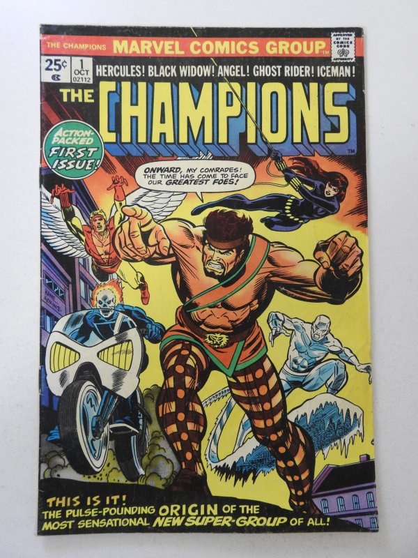 The Champions #1 (1975) VG- Condition