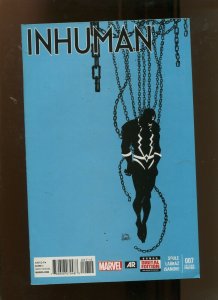 INHUMAN #7 (9.2) SECOND PRINT 2015