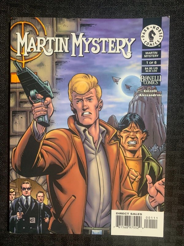 1999 MARTIN MYSTERY #1 SC FVF 7.0 Dark Horse / Bonelli Comics