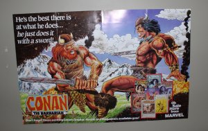 Conan The Barbarian Promo Poster / Mint / 1990