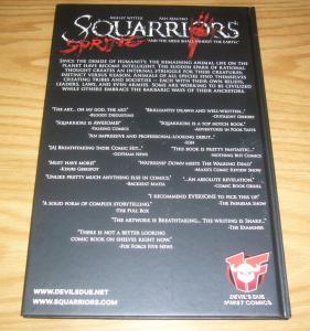 Squarriors HC VF/NM signed hardcover - squirrel warriors - maczko ashley witter