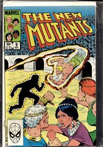 The New Mutants #9 (1983) New Mutants [Key Issue]