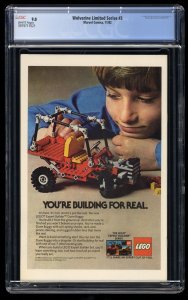 Wolverine (1982) #3 CGC VF/NM 9.0 White Pages