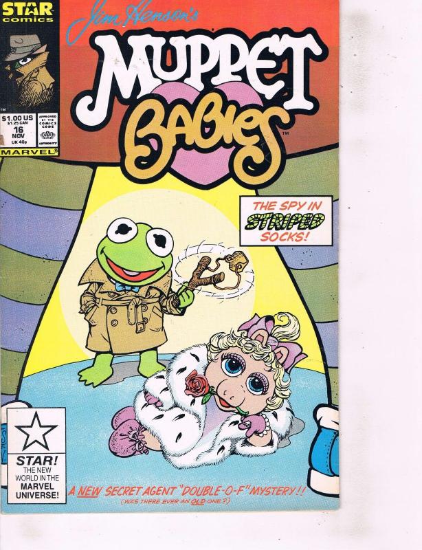 Lot Of 2 Marvel Comics Book Muppet Babies #16 and Alpha Flight #63 ON1