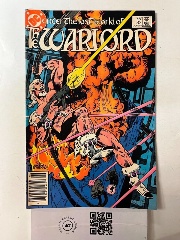 Warlord #82 VF-NM DC Comic Book 12 TJ51
