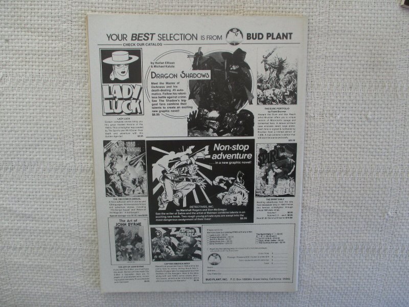 1980 Paradox #24 Marvel Magazine Group Comics FN/VF