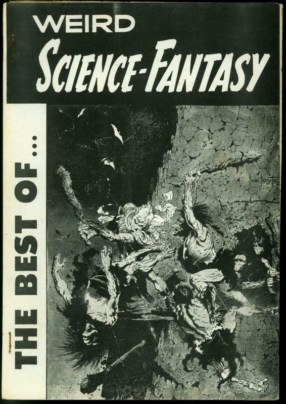 The Best of Weird Science-Fantasy Fanzine- EC reprints- Frazetta- Williamson FN-