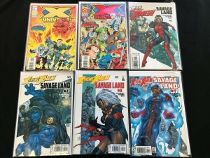 X-MEN 6PC LOT (VF/NM) X-TREME!! X-UNIVERSE!! 2002