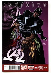 New Avengers #8 1st appearance of BLACK ORDER-comic book Marvel