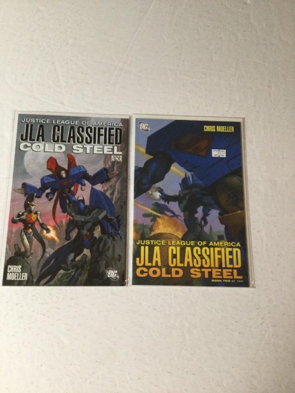 Jla Classified Justice League Of America Cold Steel 1 2 1-2 Nm Near Mint Ik