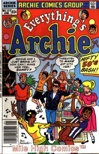 EVERYTHING'S ARCHIE (1969 Series) #121 Very Fine Comics Book