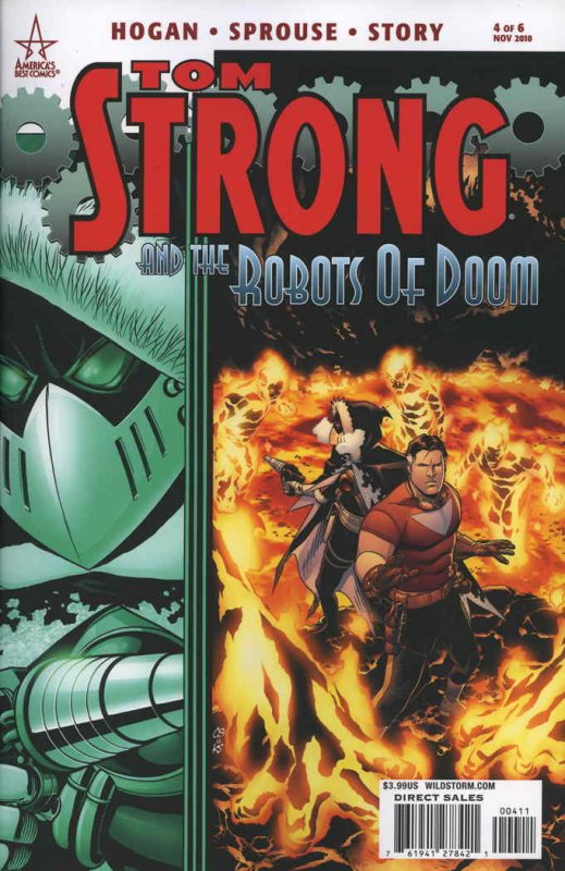 Tom Strong and the Robots Of Doom #4 VF/NM ; America's Best