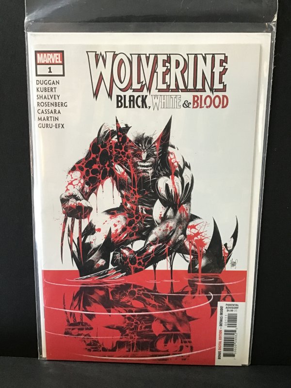Wolverine: Black, White & Blood Treasury Edition (2021)
