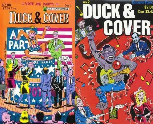 DUCK & COVER (1988 CATHEAD) 1-2  complete!