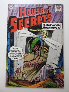 House of Secrets #19 (1959) Lair of The Dragonfly!  Sharp VG- Condition!