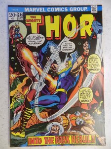 THE MIGHTY THOR # 214 MARVEL GODS JOURNEY ACTION ADVENTURE