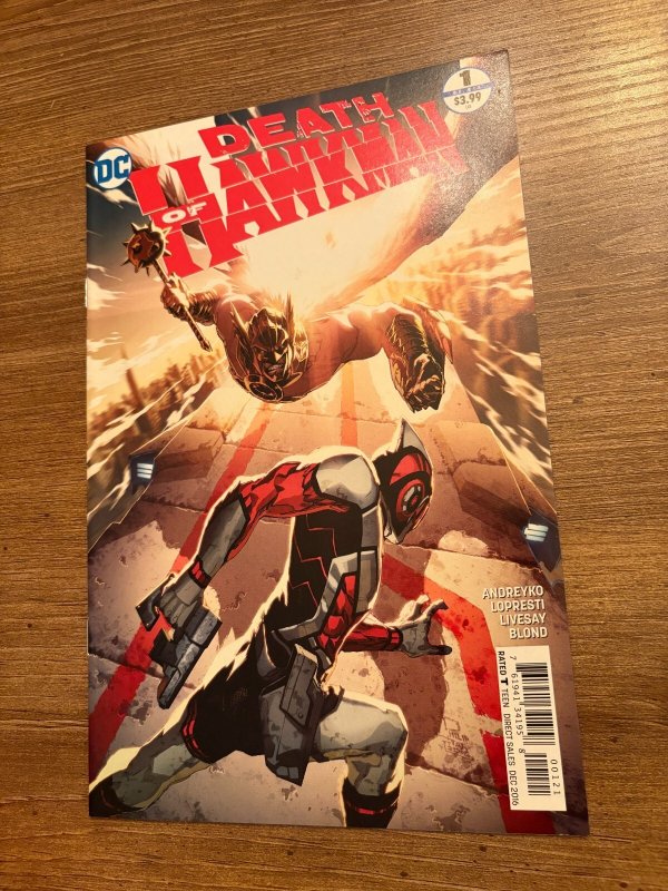 Death Of Hawkman # 1 NM 1st Print Variant Cover DC Comic Book 14 J373