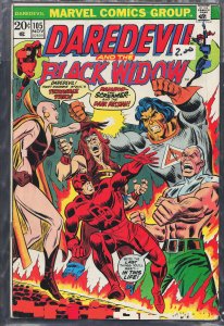 Daredevil #105 (1973) Black Widow