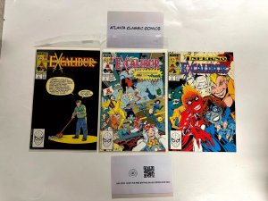 3 Excalibur Marvel Comic Books # 4 5 6 Avengers Captain America Thor 69 EJ10