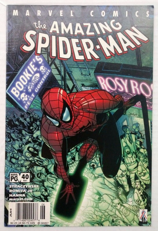 Amazing Spider-Man #40 (LGY 481)  NEWSSTAND EDITION