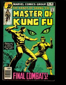 10 Master of Kung Fu Marvel Comics # 64 65 67 68 69 70 71 72 79 89 WS6