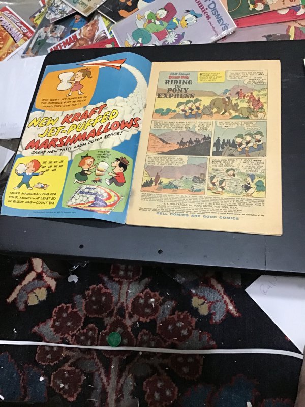 Walt Disney's Comics & Stories #234 (1960) Pony Express by Barks! GD Wow!