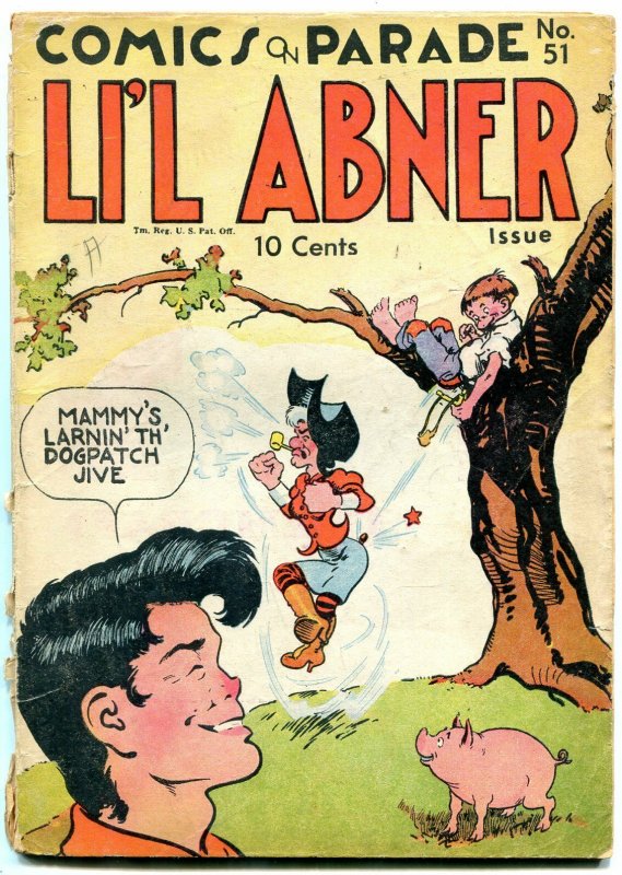 LI'L ABNER-COMICS ON PARADE #51 1945-DOGPATCH JIVE-AL CAPP G