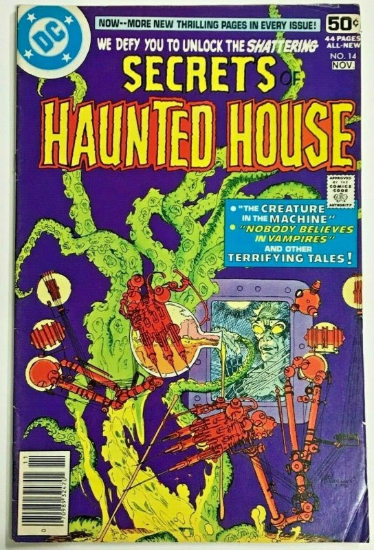 SECRETS OF HAUNTED HOUSE#14 FN 1978 DC BRONZE AGE COMICS