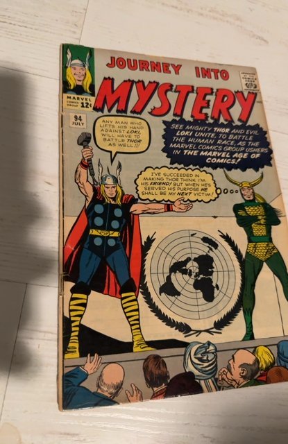 JOURNEY INTO MYSTERY 94 -THOR - HEIMDALL - ODIN - LOKI (1963)