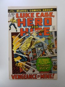 Hero for Hire #2  (1972) VG/FN condition 1/2 spine split