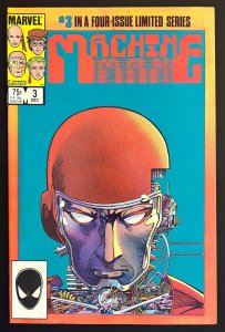 Machine Man #1- 4 Direct Edition (1984) Complete Series Set- KEY 1st Wreckers