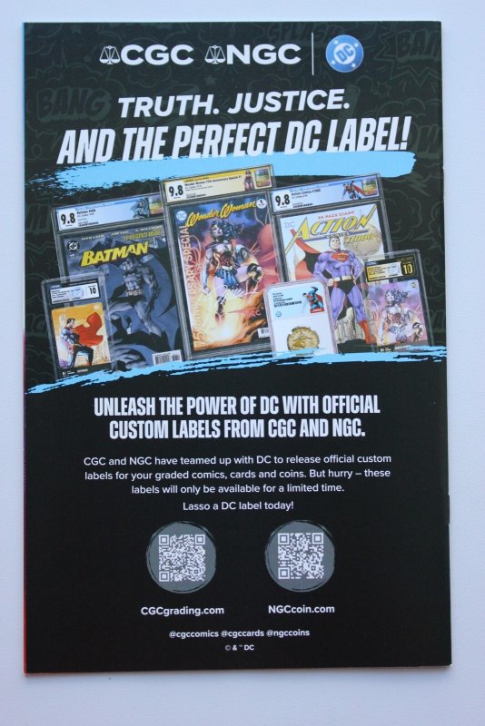 DC X Sonic The Hedgehog #1 (2025) 4th Printing  Tails Cyborg Cover NM