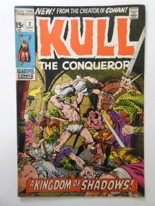 Kull the Conqueror #2 (1971) FN- Condition! Overspray