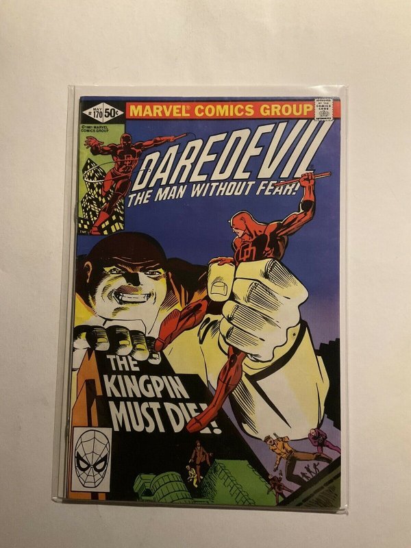 Daredevil 170 Near Mint Nm Marvel 