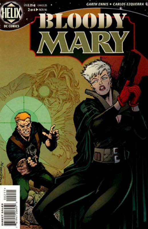 BLOODY MARY #2, NM, Garth Ennis, Ezquerra, Helix, 1996, more  in store