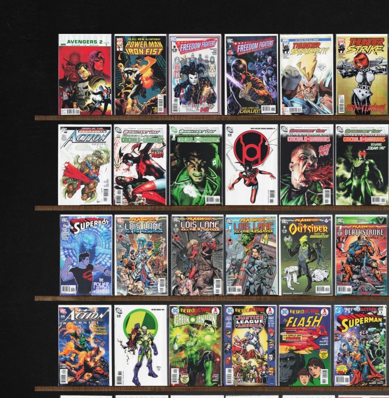 Huge Lot 150+ Comics with Thor, Ultimate Avengers, Action Comics & More!